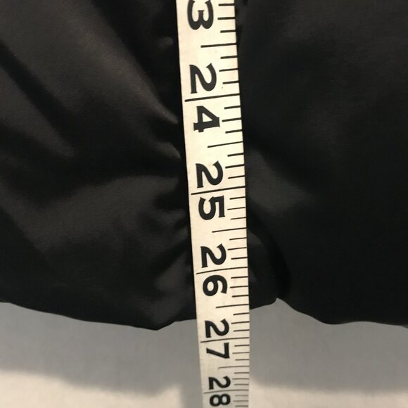 Andrew Marc Womens M Black Down Puffer Coat Stretch Jacket Short - Picture 7 of 13